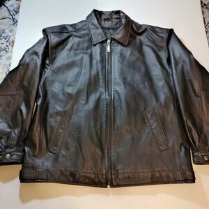 Winco Genuine Leather Casual Outwear Jacket XL